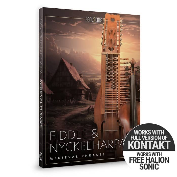Medieval Phrases Fiddle Nyckelharpa