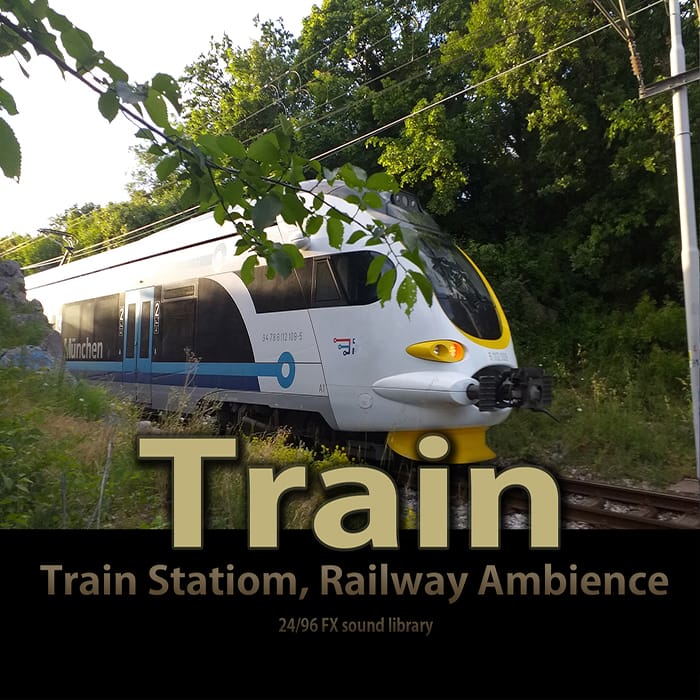 Train, Train station, Railway Ambience_cover