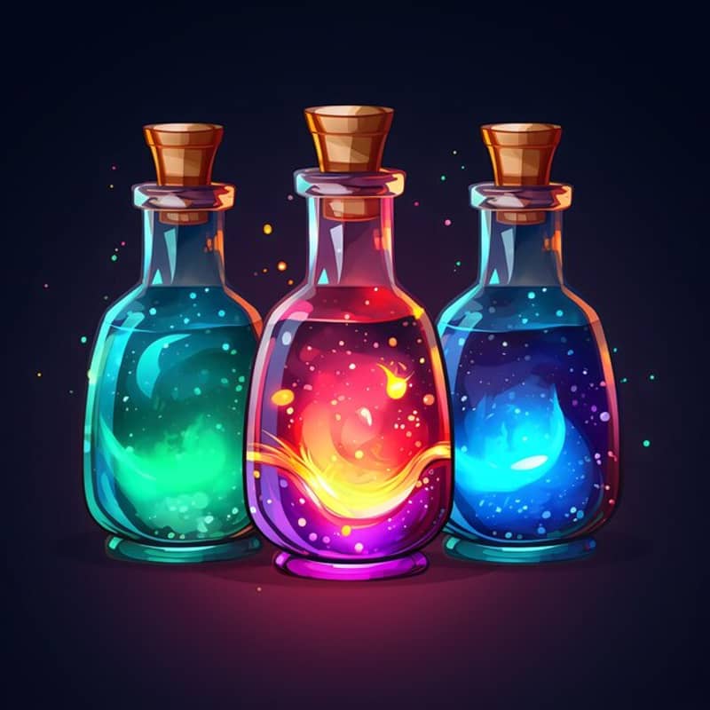 Fantasy Potions Potions Sound Effects Library