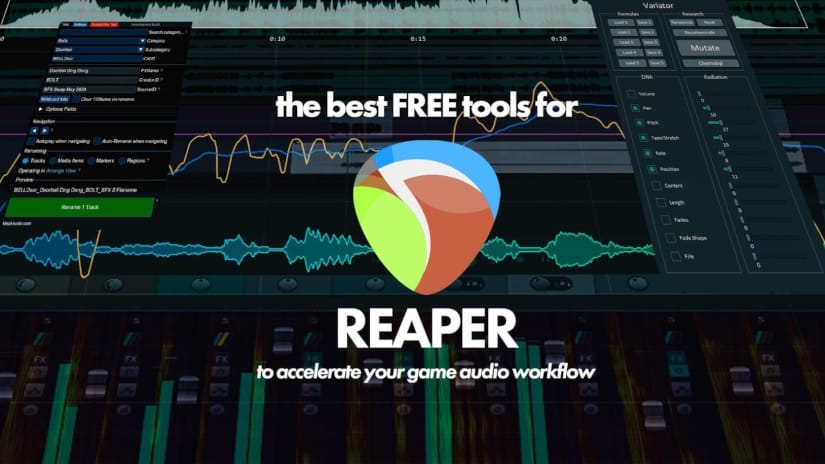 The Best Free REAPER Tools for Game Audio