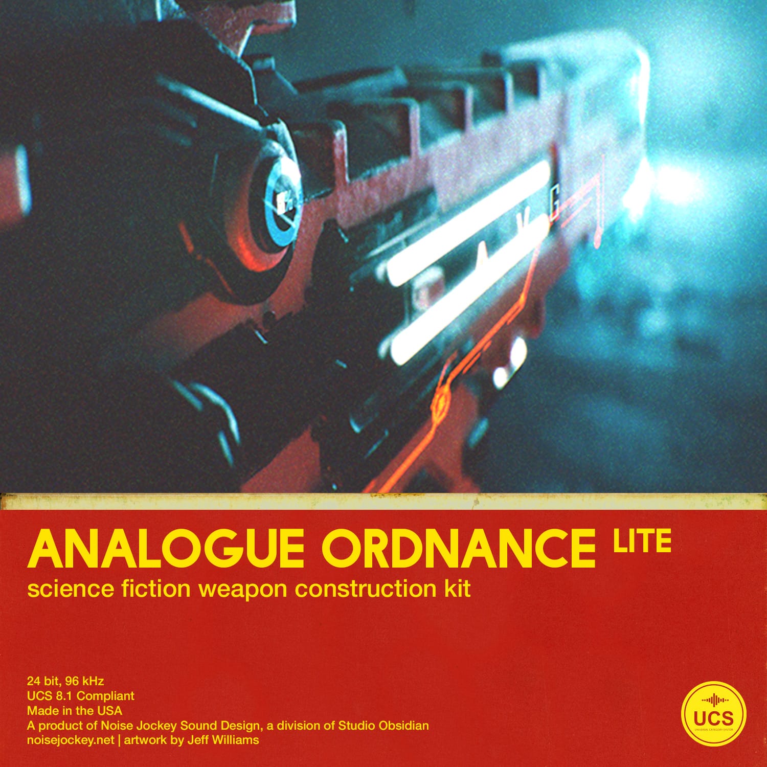 Analogue Ordnance Lite Science Fiction Weapon Sound Effects Library