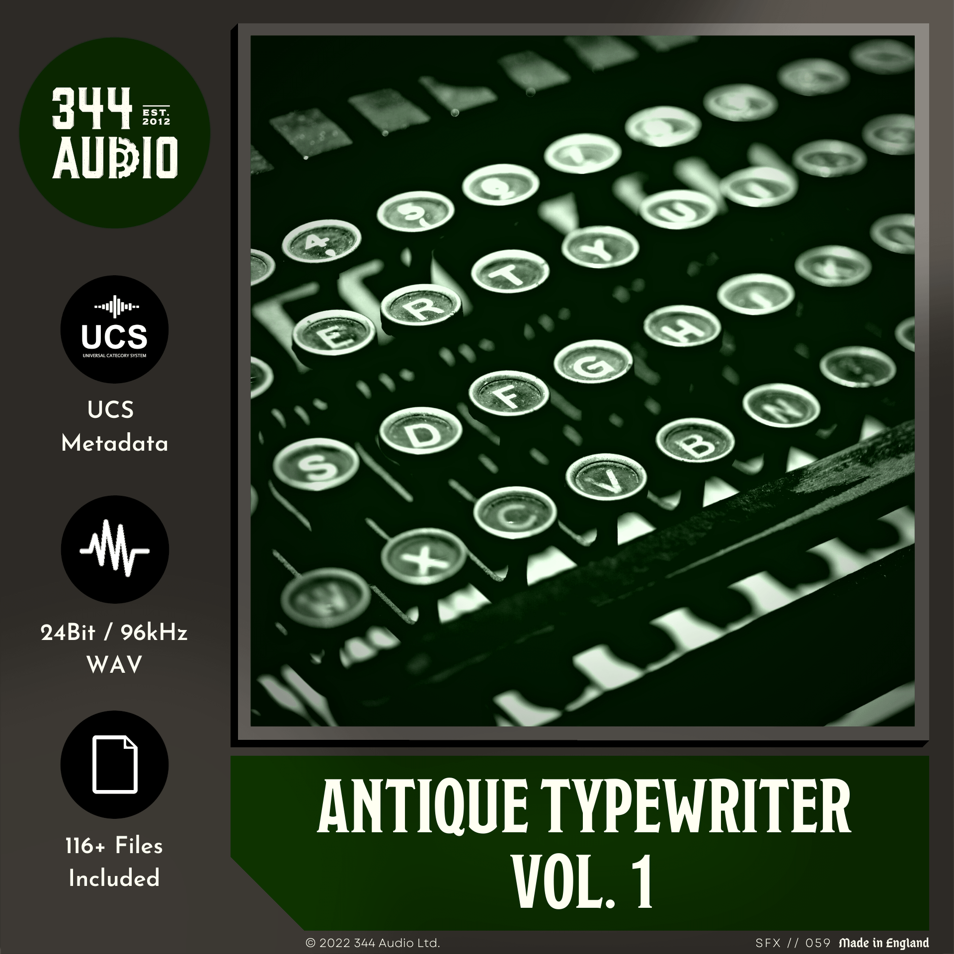 Antique Typewriter Typewriter Sound Effects Library