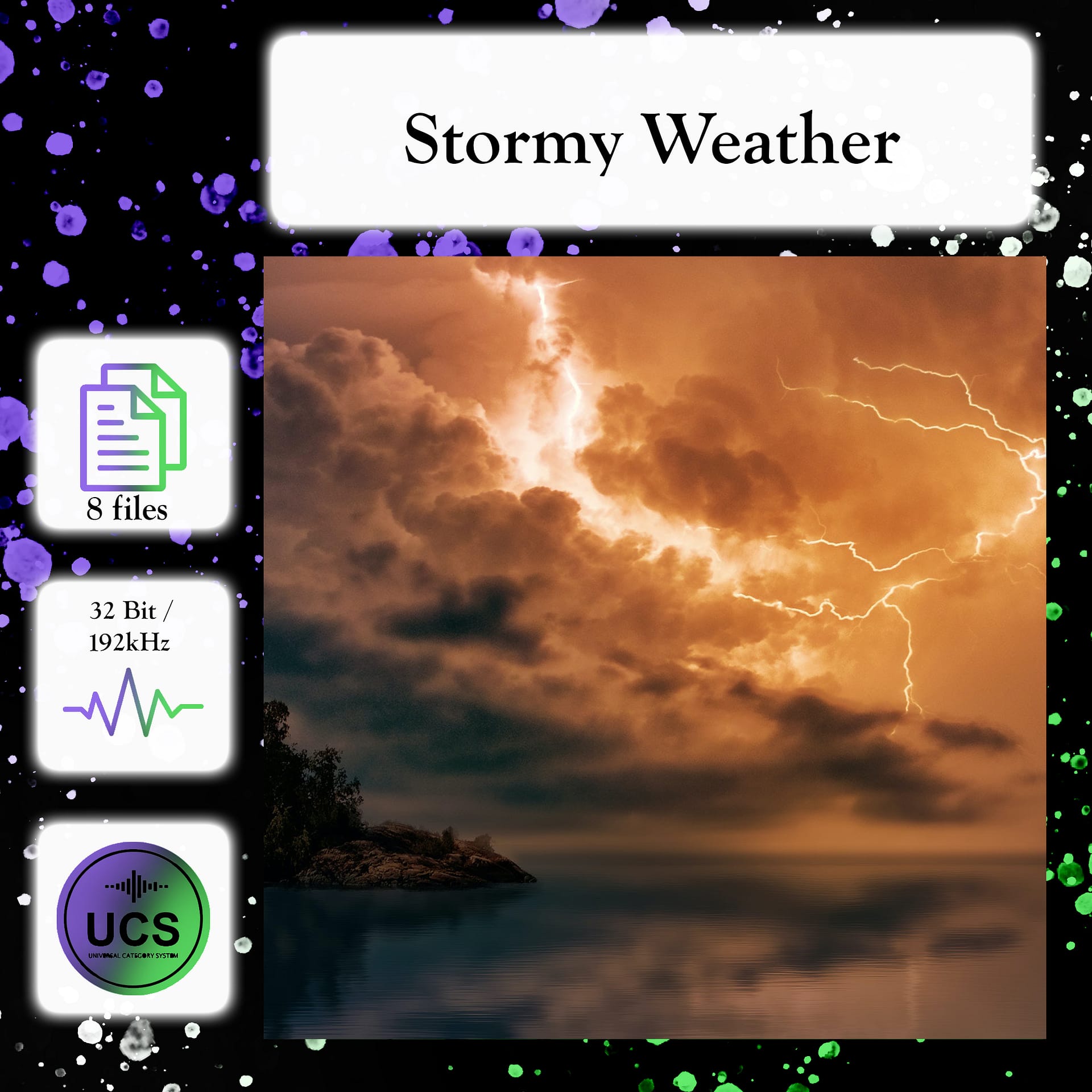 Stormy Weather Weather Sound Effects Library