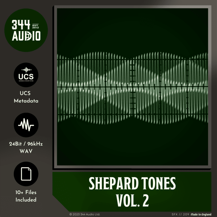 Shepard Tones Vol. 2 Shepard Tone Sound Effects Library