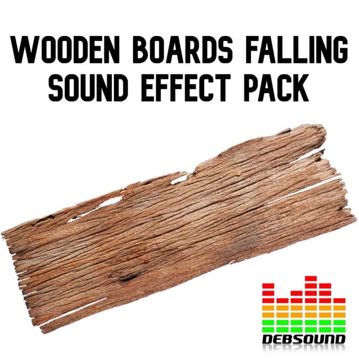 Wooden Boards Falling Sound Effect Pack