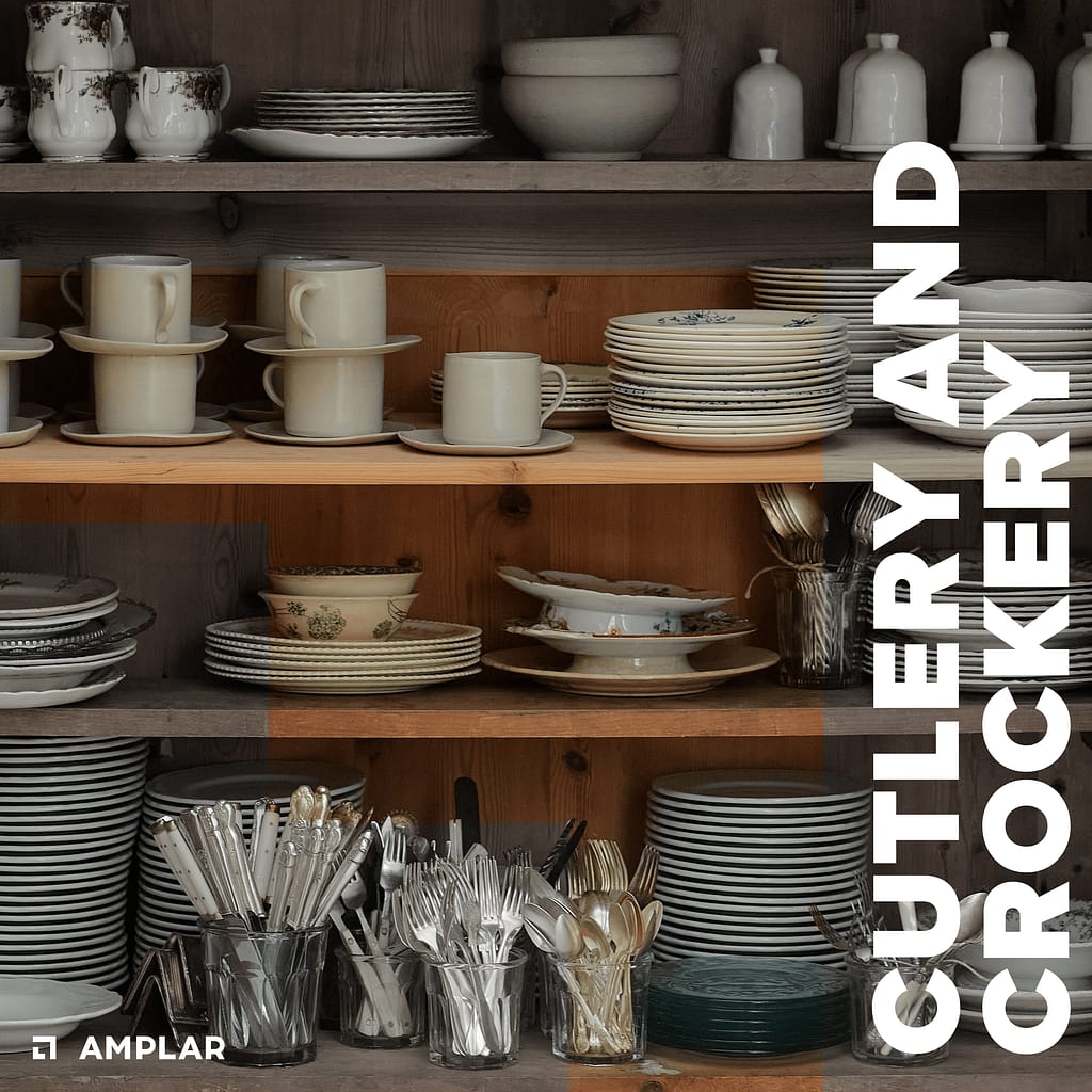 Cutlery and Crockery