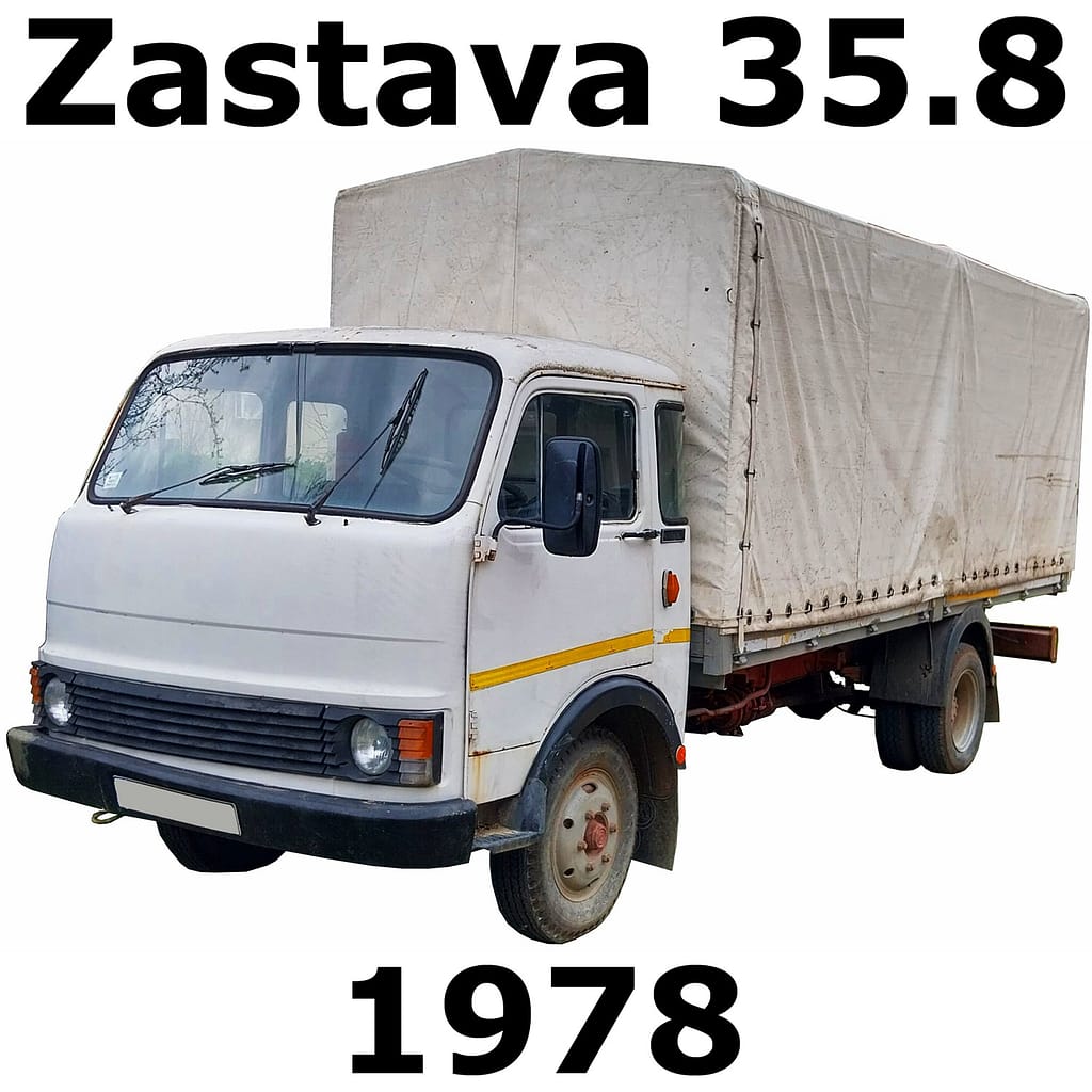 Zastava 35.8 1978 truck