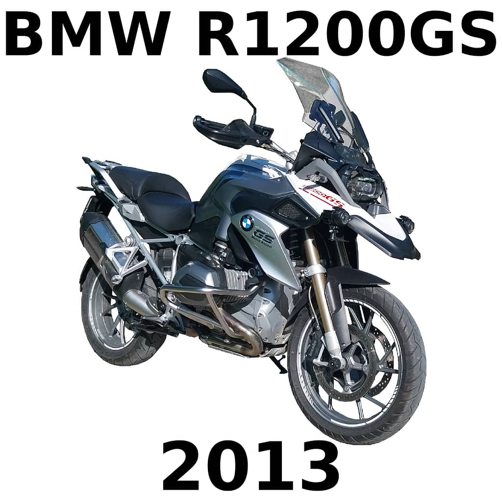 BMW R1200GS 2013 dual sport motorcycle