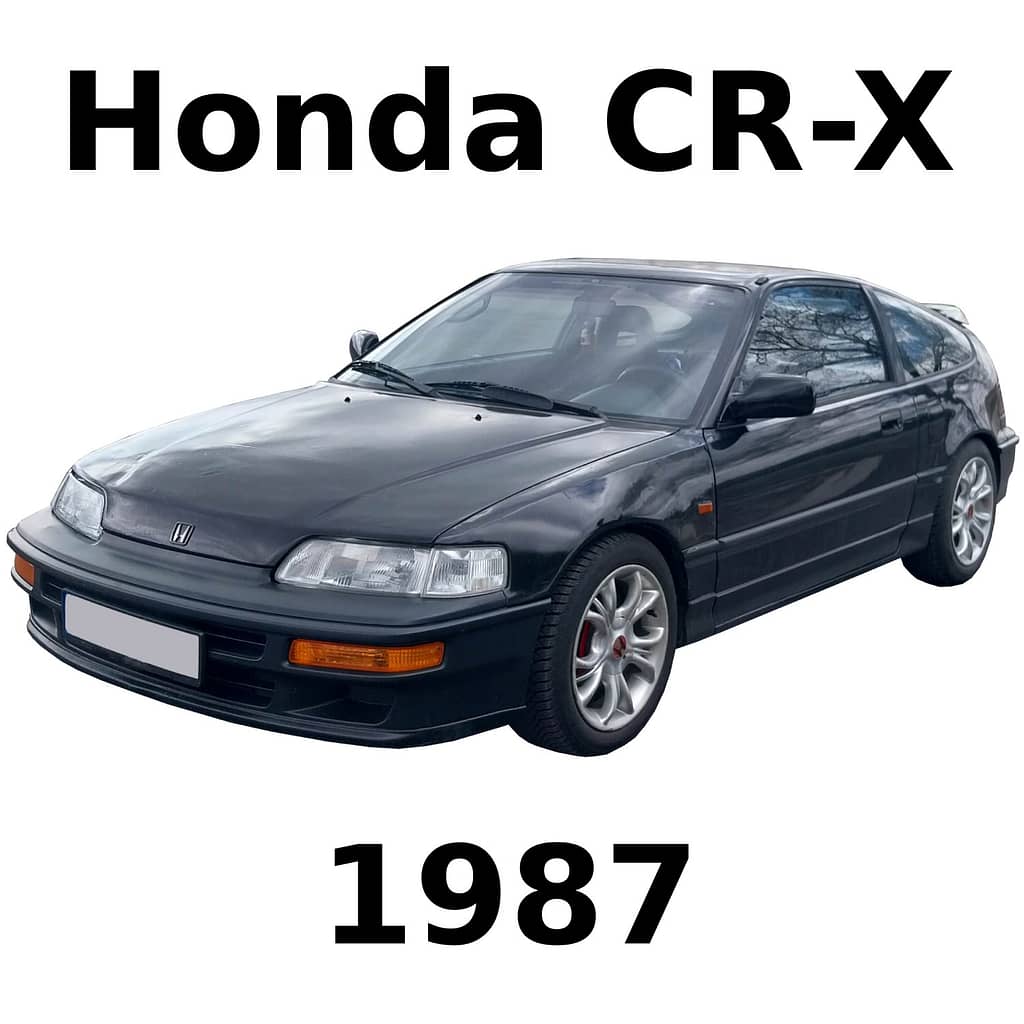 Honda CR-X 1987 sport compact car