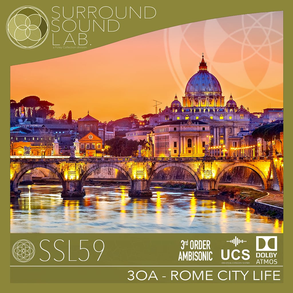 SSL59 Rome City Life (3rd Order AmbiX)