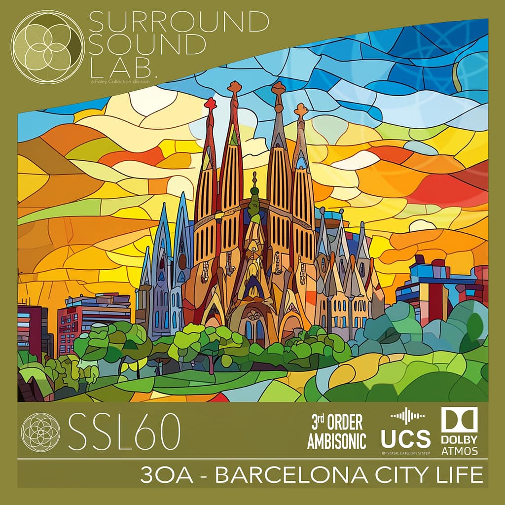 SSL60 Barcelona City Life (3rd Order AmbiX)
