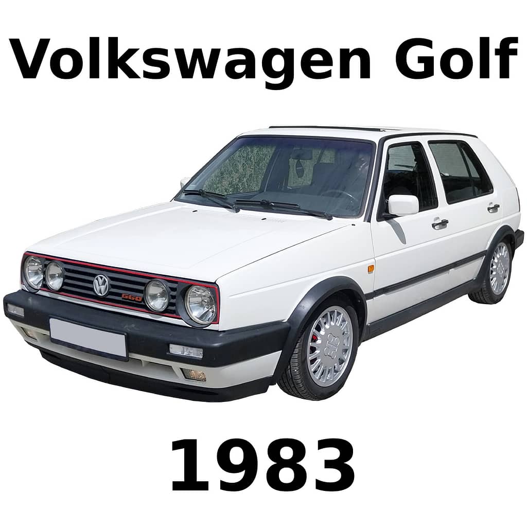 Volkswagen Golf 1983 compact car