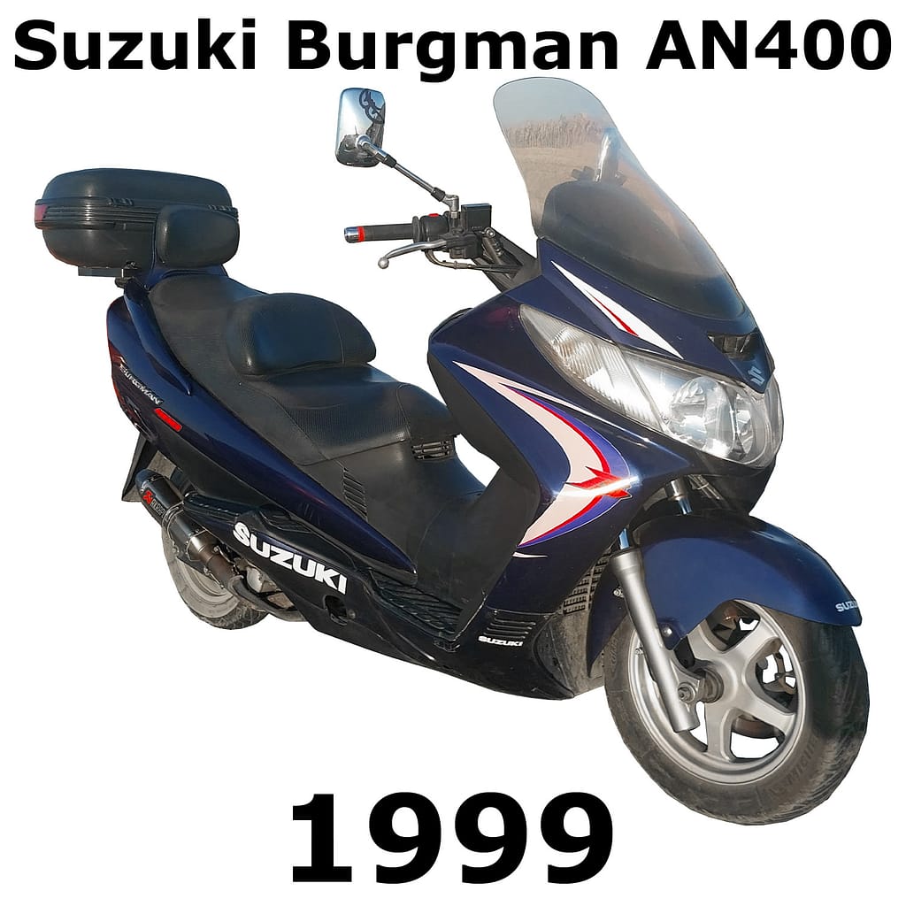 Suzuki Burgman AN400 1999 maxi touring scooter motorcycle