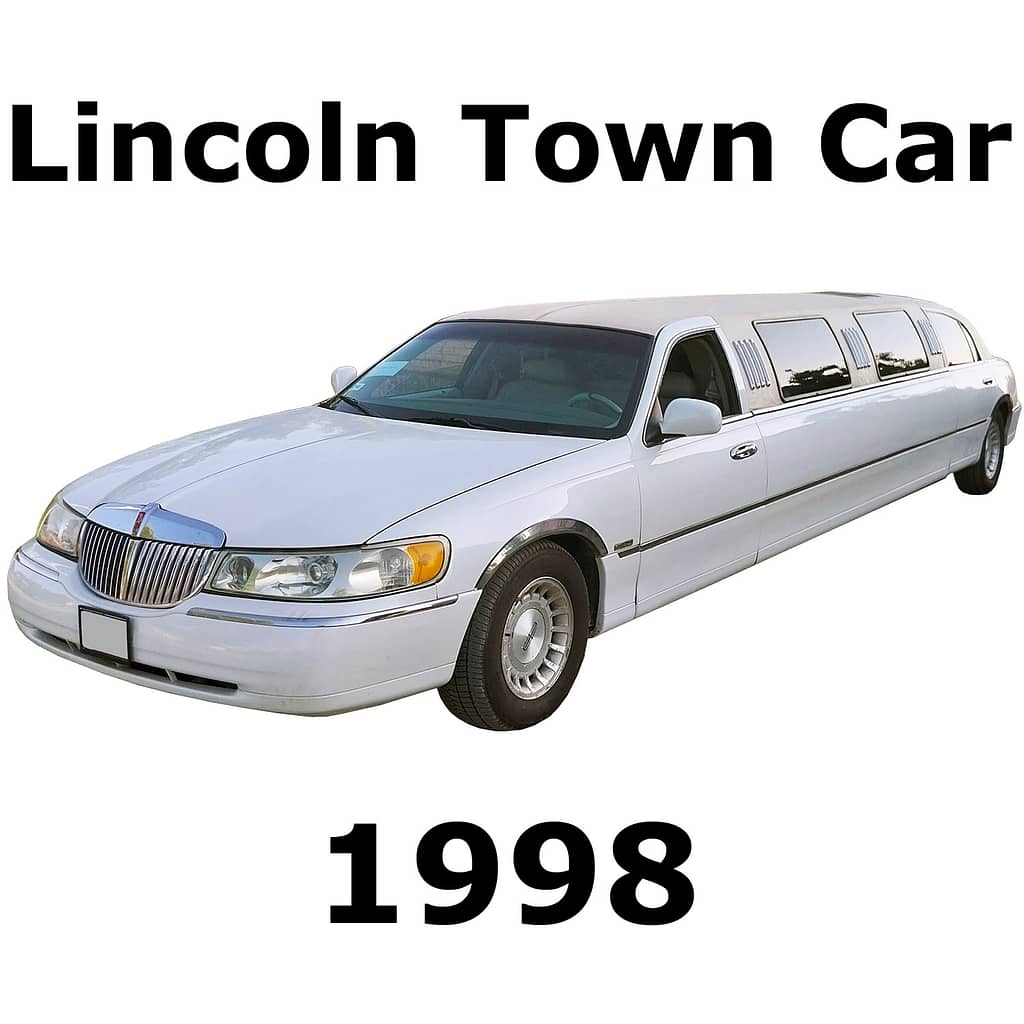Lincoln Town Car 1998 full size car stretch limousine