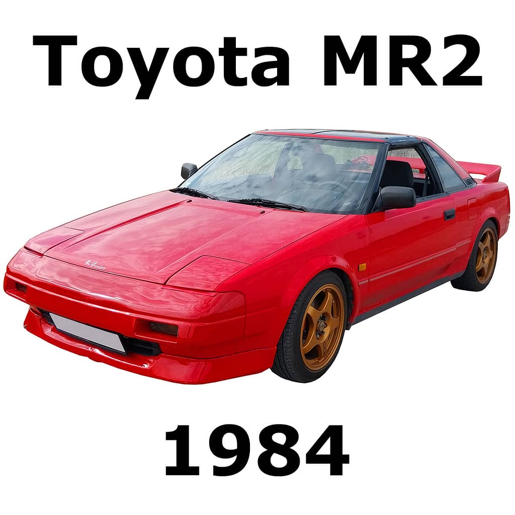 Toyota MR2 1984 sports car