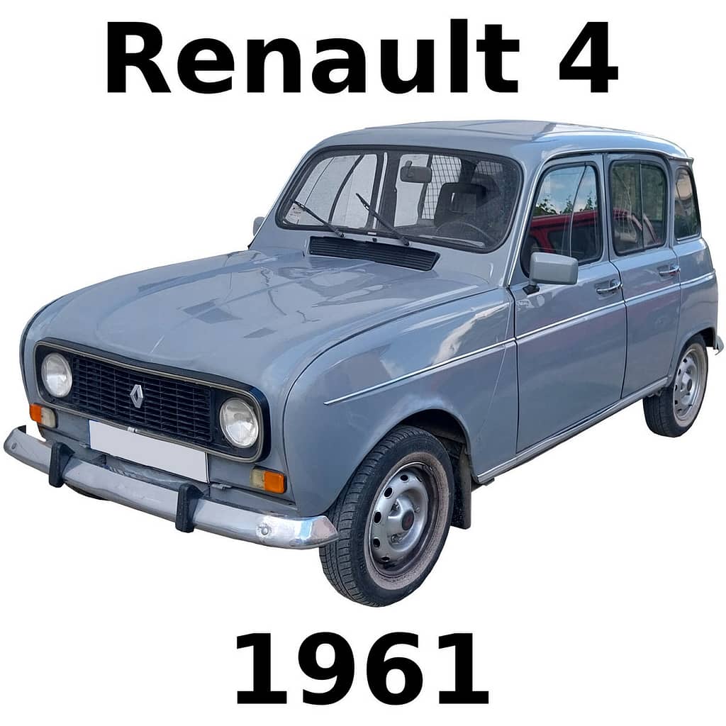 Renault 4 1961 subcompact supermini car