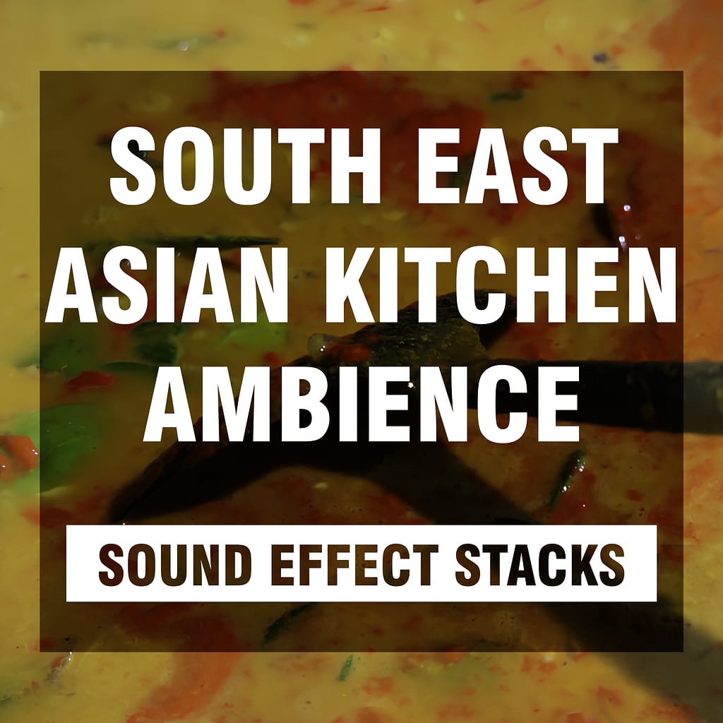 South East Asian Kitchen Ambience