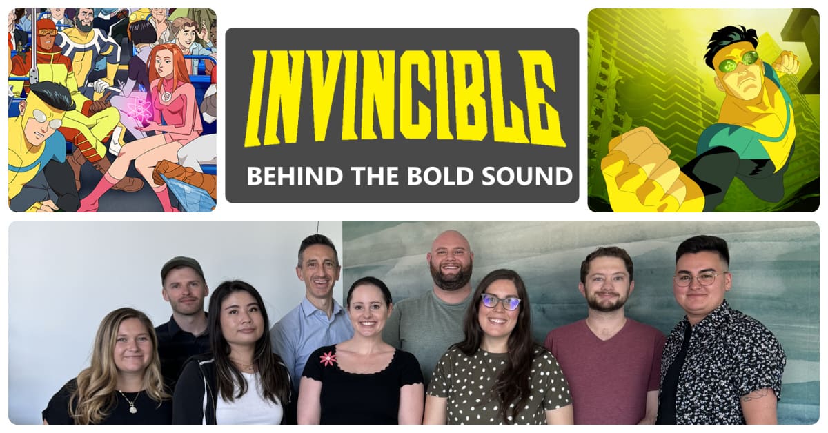 Invincible series sound design