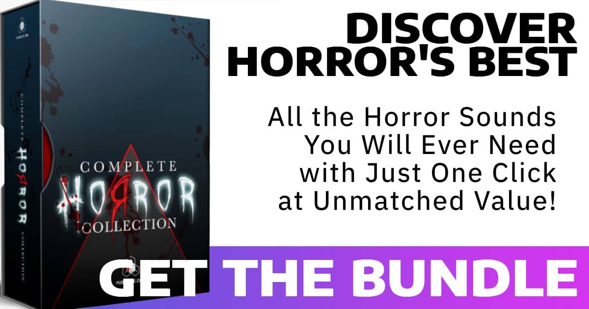 halloween horror sound effects library bundle HORROR AMBIENCES Scary Creepy Background Spooky Halloween Environment Loops