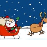 santa sleigh sfx