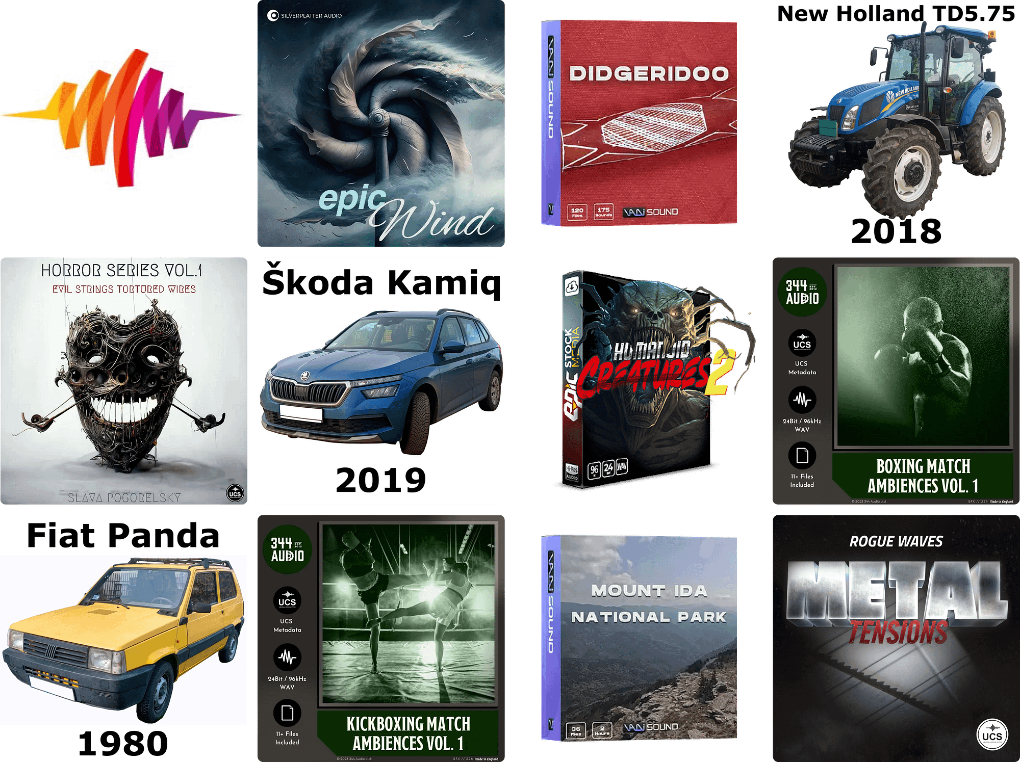 11 new sound libraries