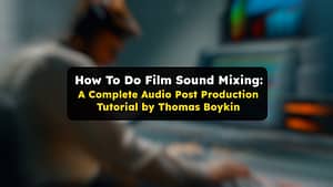 Film Sound Mixing Tutorial