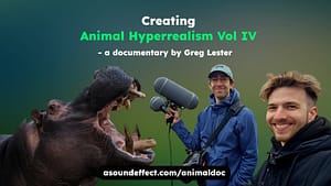 Animal Hyperrealism Vol IV Sound Effects Library Documentary