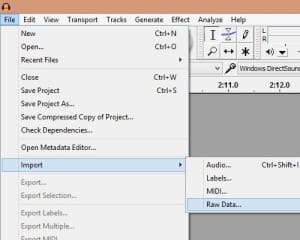 Import Audio