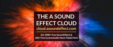 The A Sound Effect Cloud: Free sound effects and music