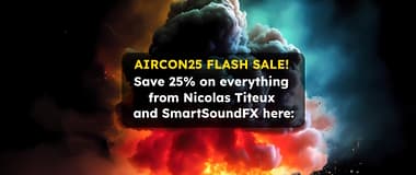 AirCon25 sound effects flash sale