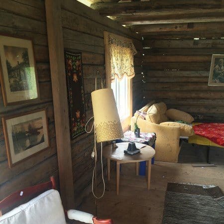 The house interior