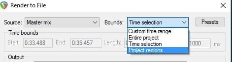 render to file
