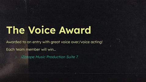Film Audio Faceoff Winners Announcement