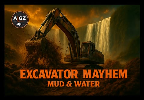 EXCAVATOR MAYHEM: Mud & Water | Sound Effects | Trailer