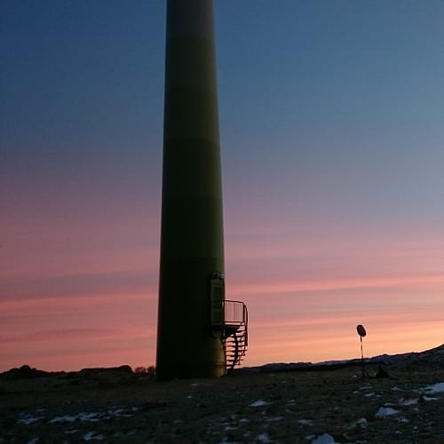 wind turbine sound effects