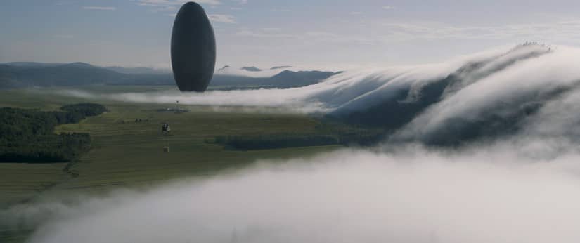 One of the mysterious alien vessels