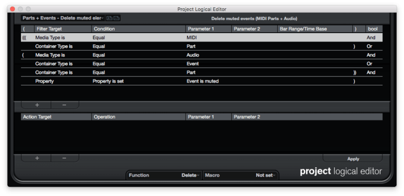 Nuendo screenshot