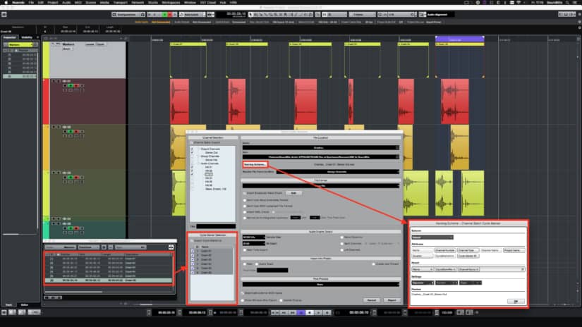 Nuendo screenshot