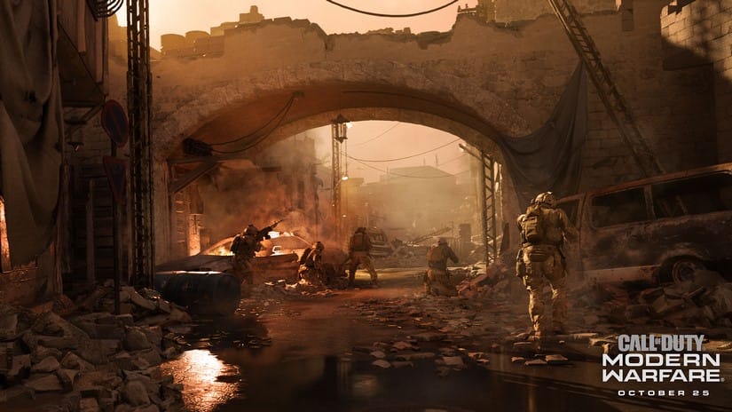 Call Of Duty Modern Warfare game audio