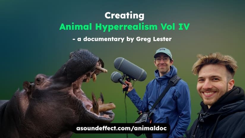 Animal Hyperrealism Vol IV Sound Effects Library Documentary