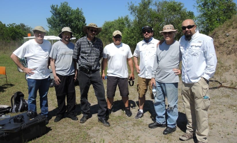 The weapon recording team