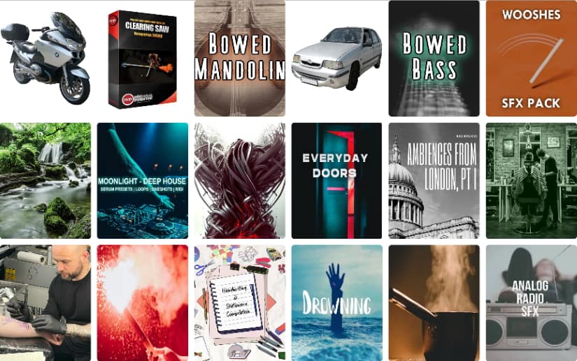 New sound effects libraries from the independent sound community