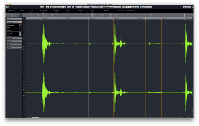 Nuendo screenshot