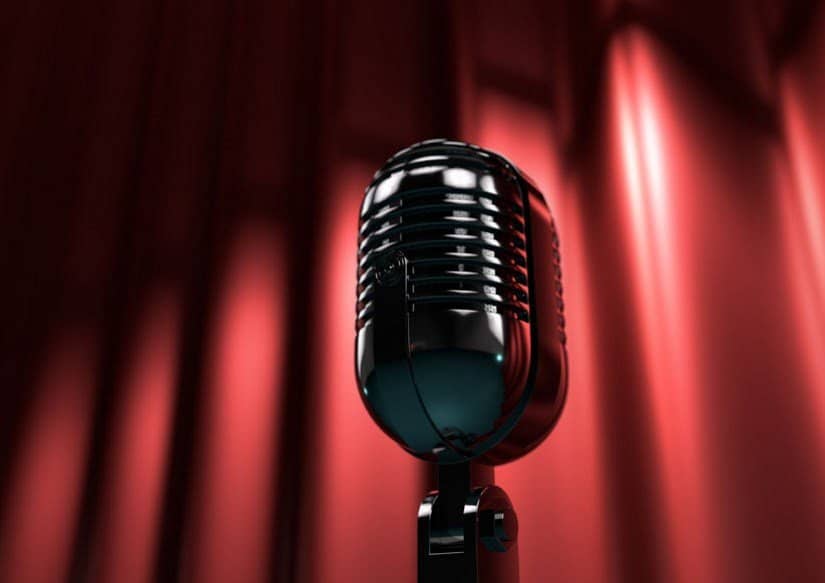 Audio podcast sound