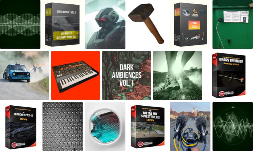 17 new sound libraries