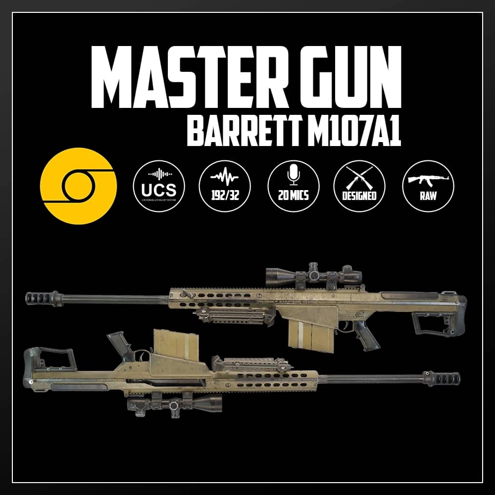 MASTERGUN – Barrett M107A1