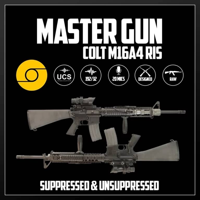 MASTERGUN – Colt M16A4 RIS V1+V2