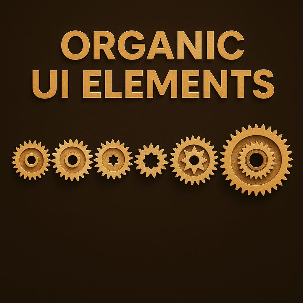 Organic UI Elements