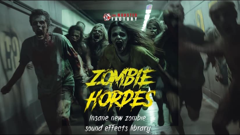 Wild new ZOMBIE HORDES sound effects library released – get the launch deal here: