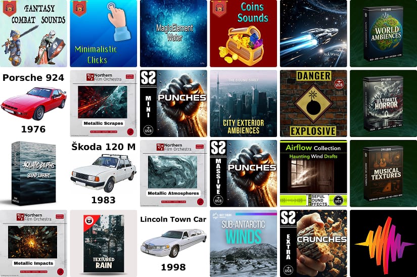 23 great new sound libraries: Sub-Antarctic winds, spine-chilling horror, underwater ambiences, high-impact explosions, metallic textures, stretch limos, and much more